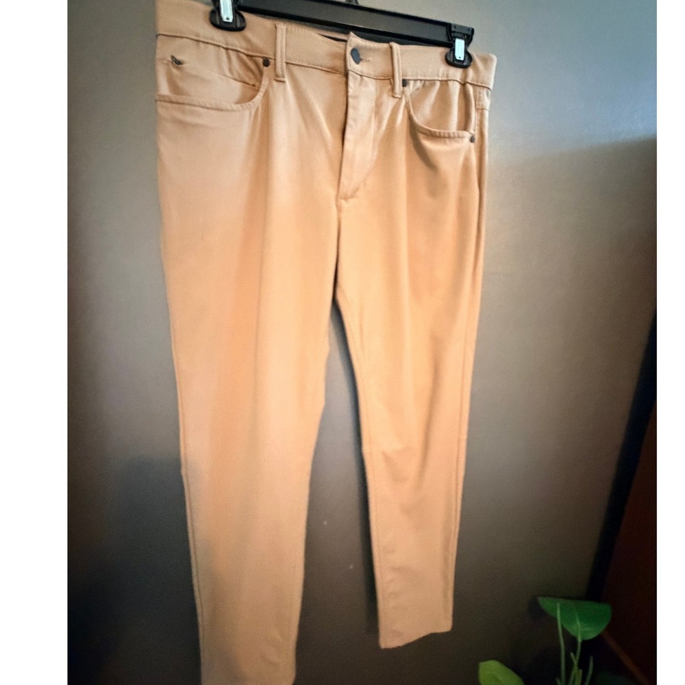 Projek Raw Tech Apparel Pants Mens 34 Tan Excellent Anti-Slip Waistband Chino